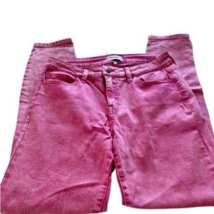 Pistola Pink Straight Leg Jeans Fashion-Forward Style